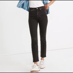 Madewell Perfect Vintage Jeans in Lunar Black